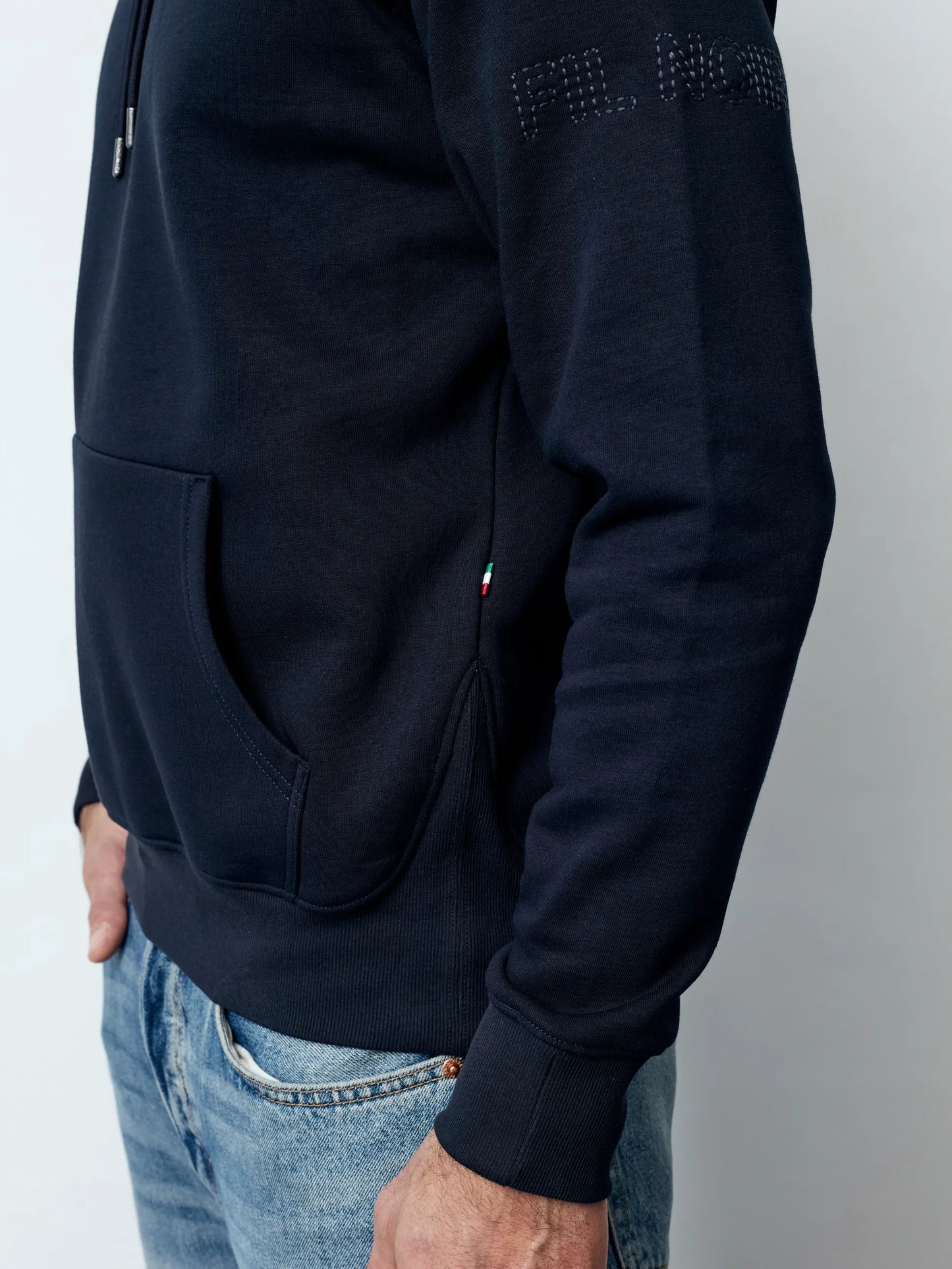 Fil Noir hoodie Pepe 52598 kleur 70 nightblue
