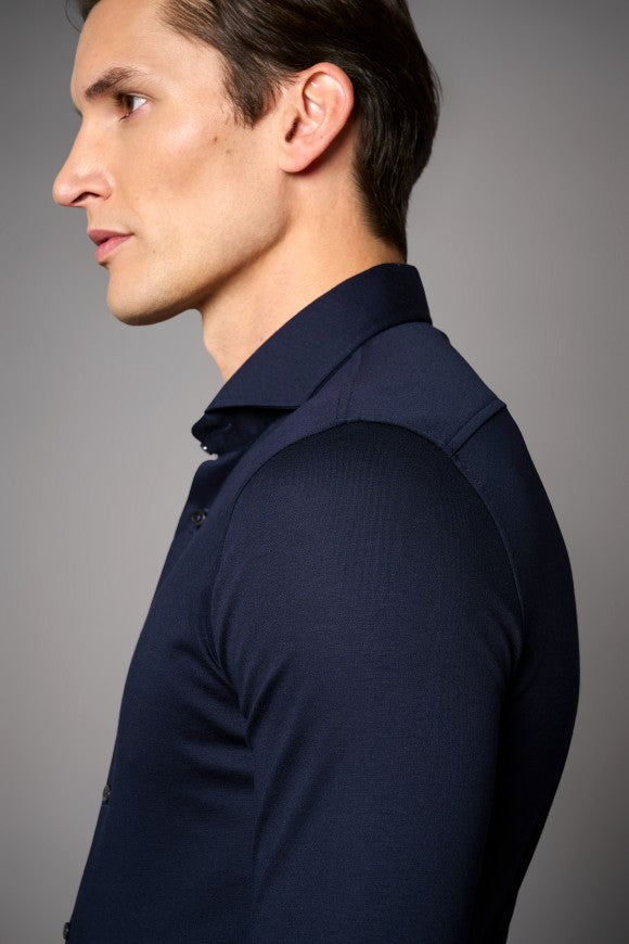 Desoto Jersey shirt »Luxury Hai« Navy SOLID 10008_30_051