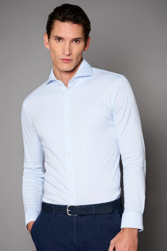 Desoto Jersey shirt »Luxury Hai« Light Blue SOLID 10008_30_053