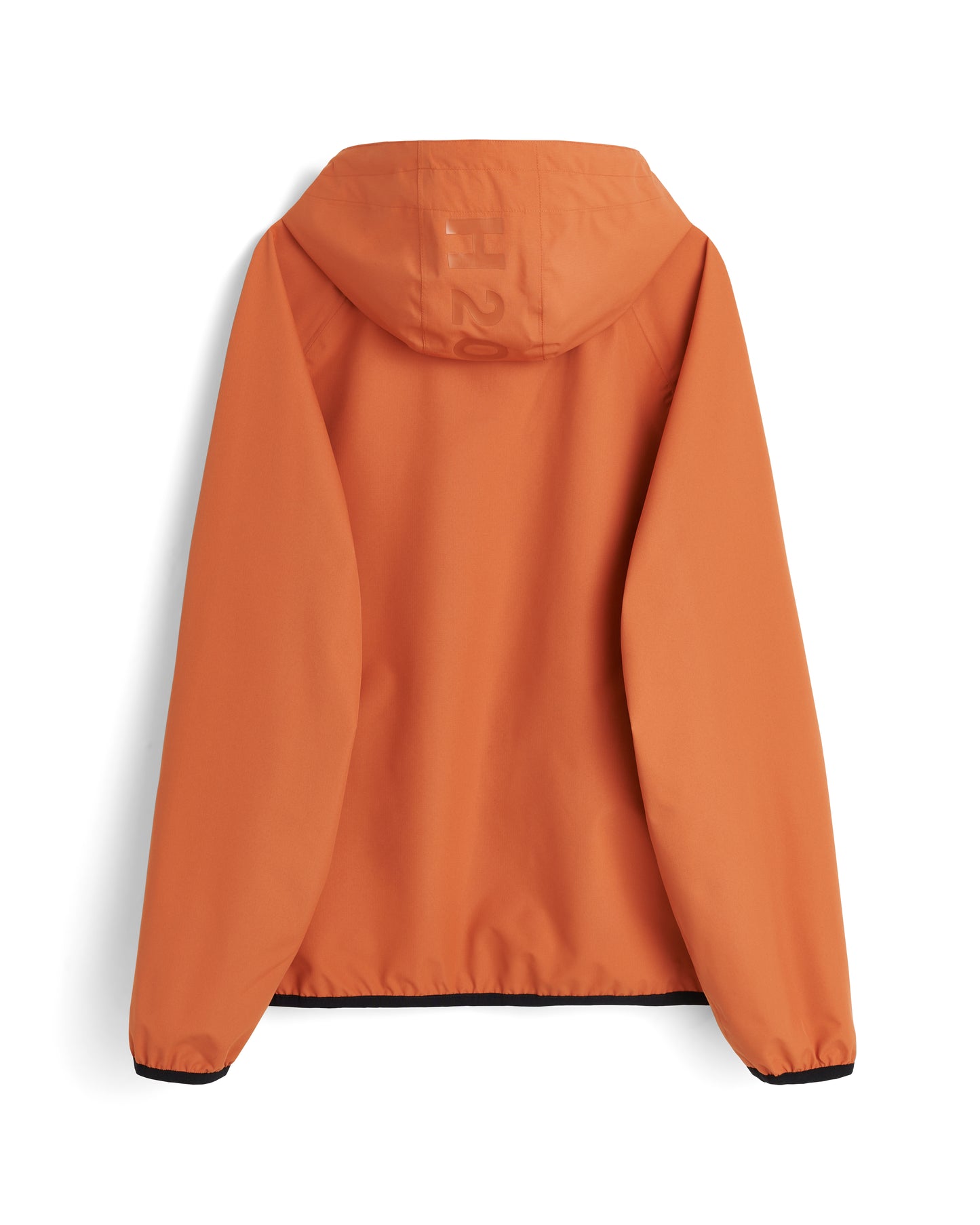 H2O RØMØ regenjas packable oranje autumn leaf
