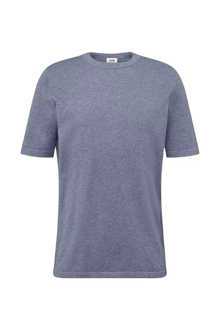 Drykorn tshirt Valentin 420052 kleur 3604 jeansblauw