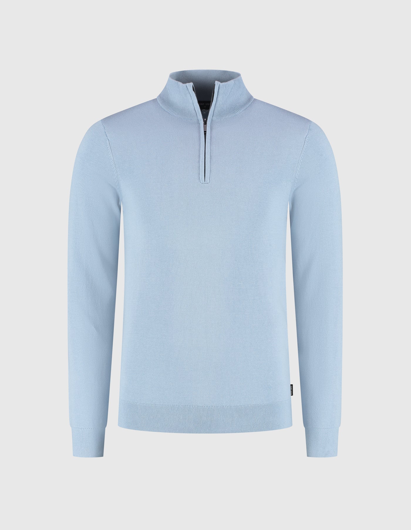 Saint Steve 1/2 zip Cas kleur true blue
