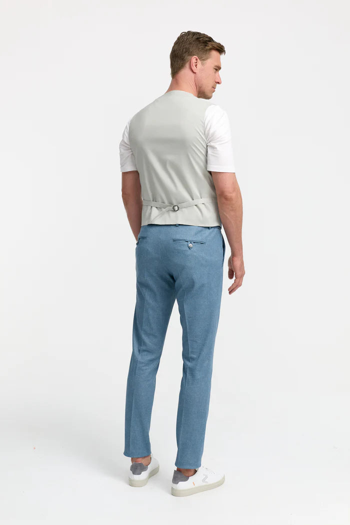 ZUITABLE JERSEY VEST DIWESLEY 251677-610 BLAUW