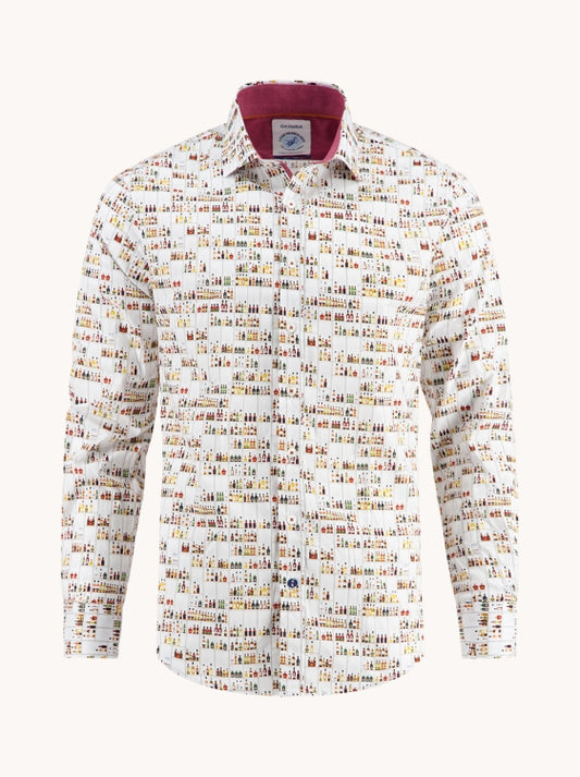 A Fish Named Fred hemd 32.006.101 off white liquor store