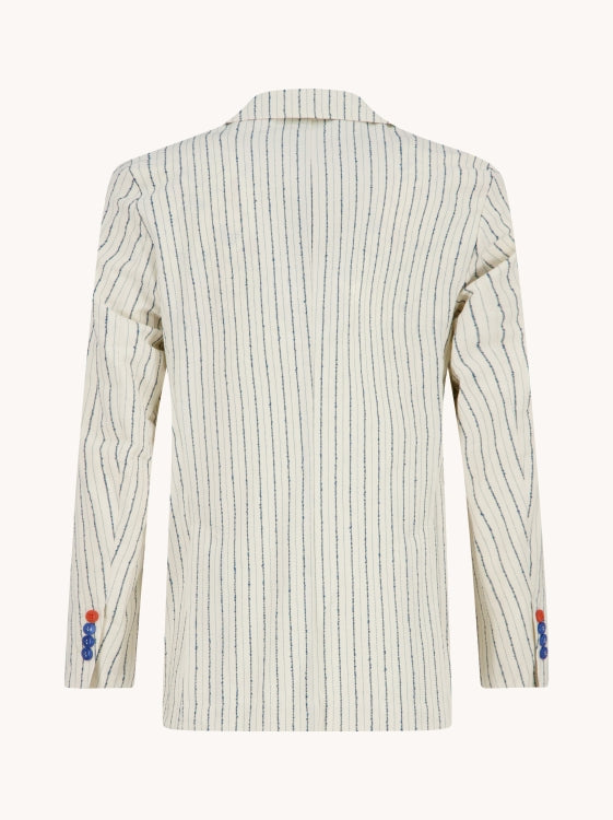 A Fish named Fred Vest structure stripe 33.111.101 off white