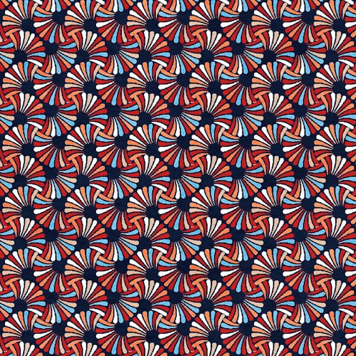 Desoto hemd km 92532 kleur 315 mandarin pattern