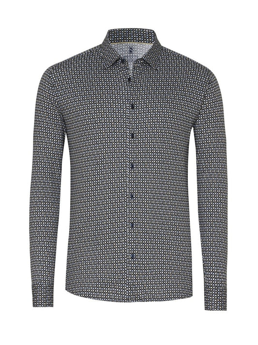 Desoto hemd Casual Kent 92228-3 kleur 816 sandy black rings
