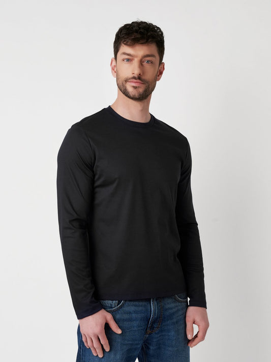 Desoto tshirt long sleeves 53572 kleur zwart