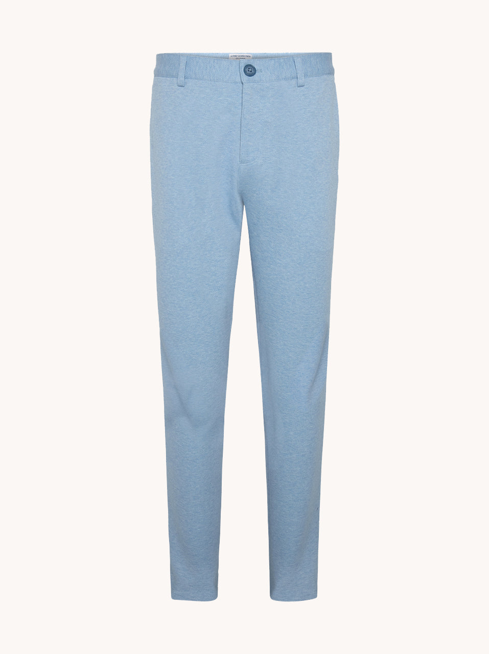 A Fish Named Fred Trouser melange pique Light Blue 31 205 610