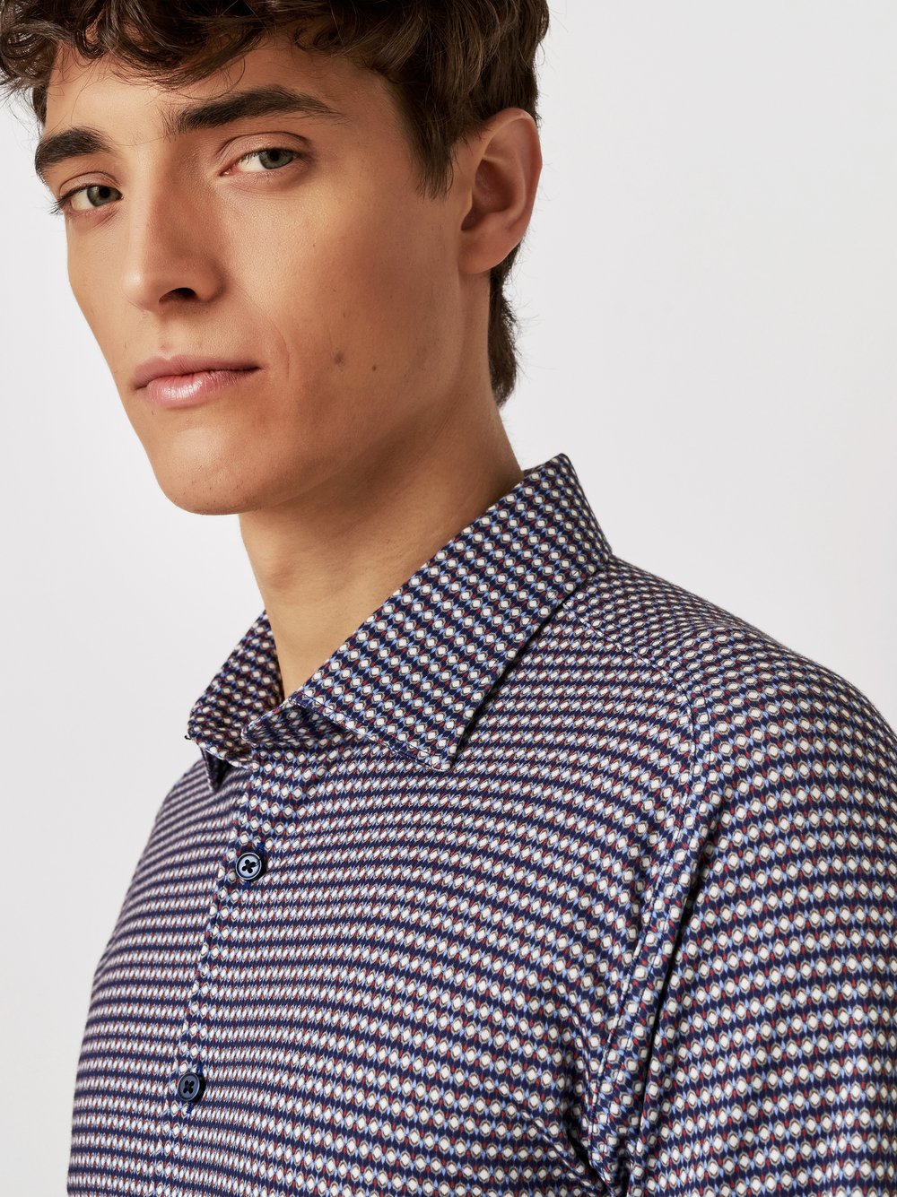 Desoto 82328 Style »Casual Kent« dots and drops shirt kleur 356