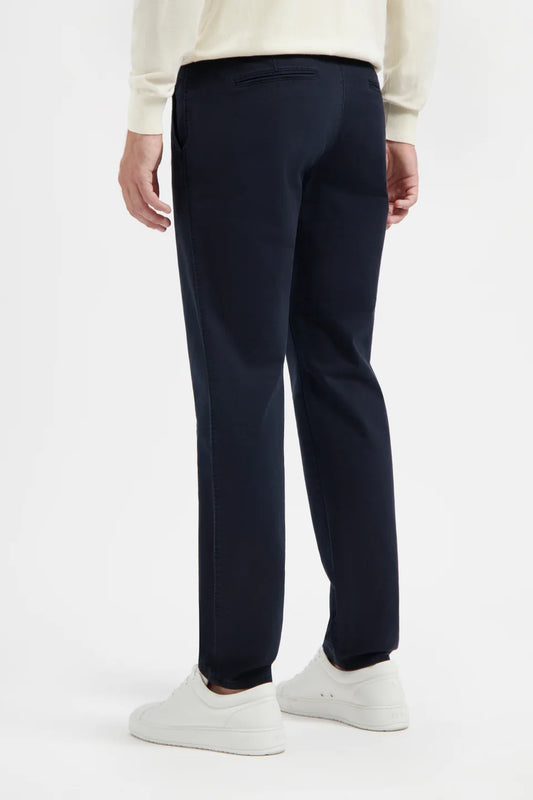 North84 broek luxury comfort chino kleur navy