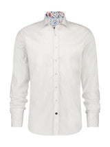 A Fish Named Fred Shirt powerstretch white timeless 9773.104 hemd
