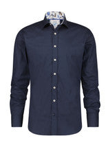 A Fish Named Fred Shirt powerstretch navy timeless 9775.604 hemd