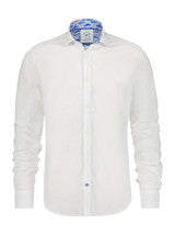 A Fish Named Fred Shirt linen white timeless 9777.104 hemd