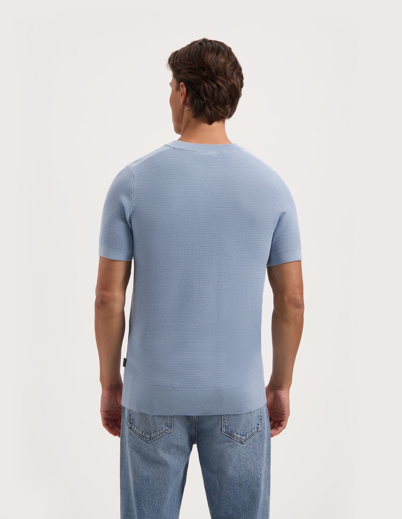 Saint Steve tshirt Hein kleur true blue