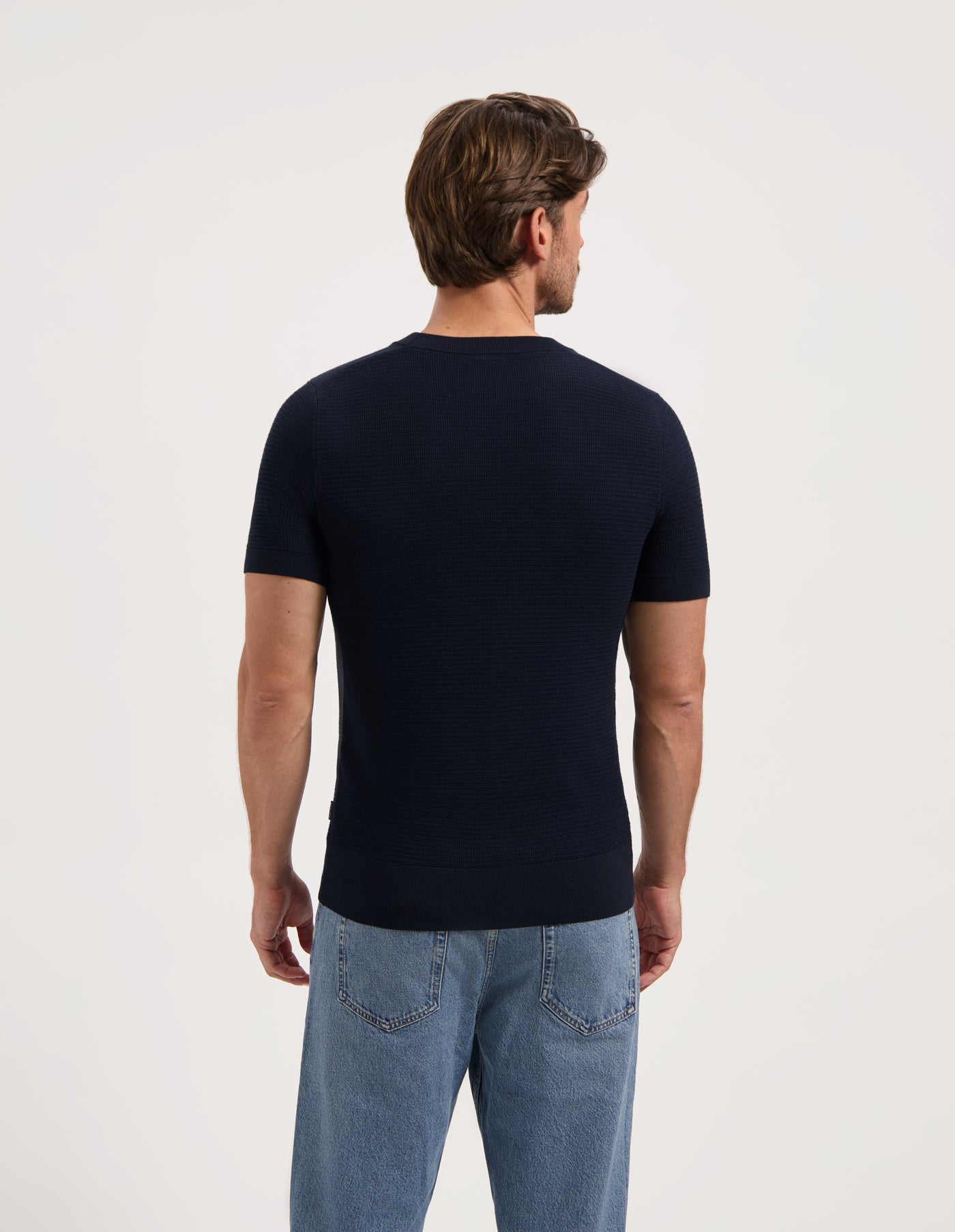 Saint Steve tshirt Hein kleur navy