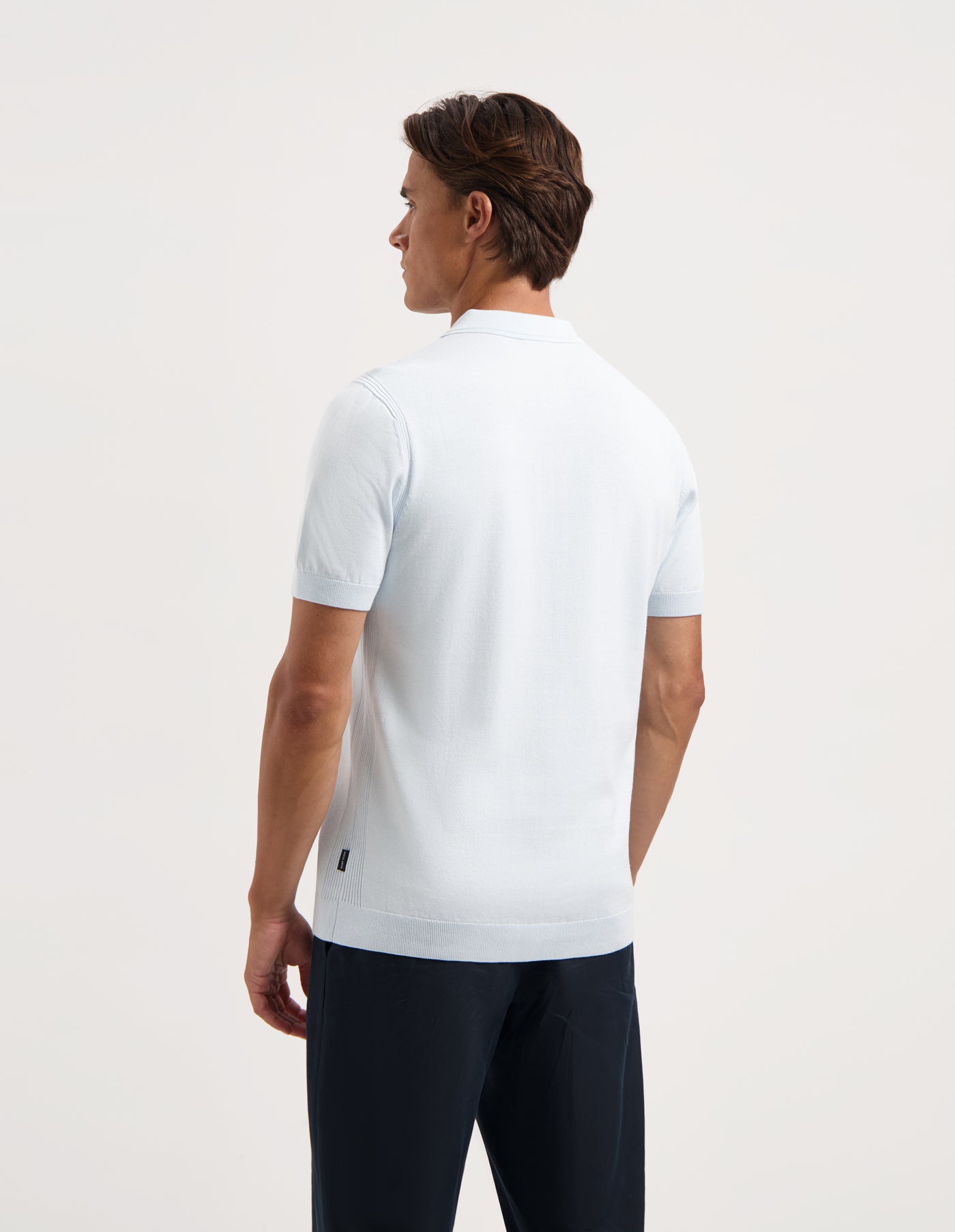 Saint Steve polo Joachim kleur misty blue