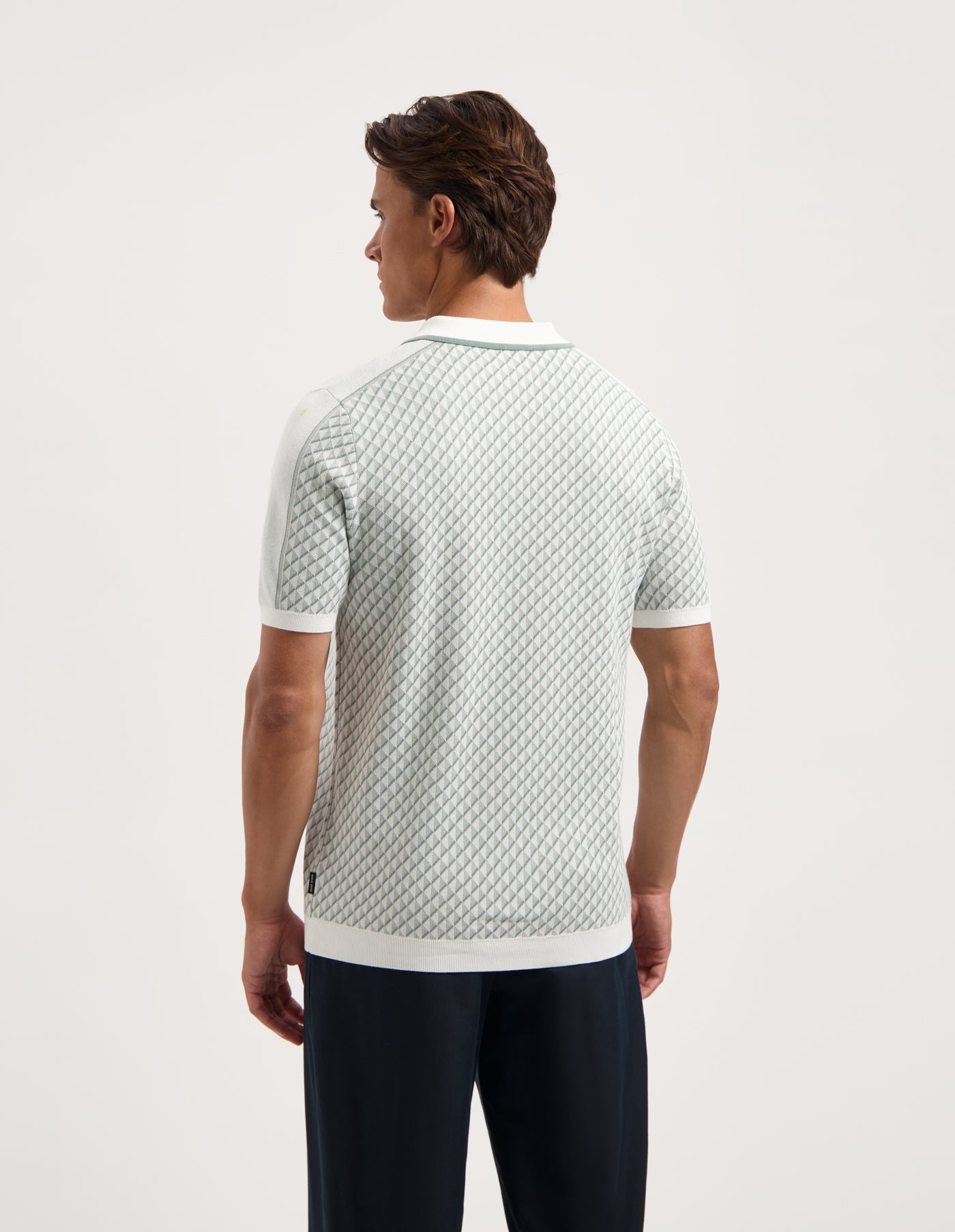 Saint Steve polo Jorg kleur true blue