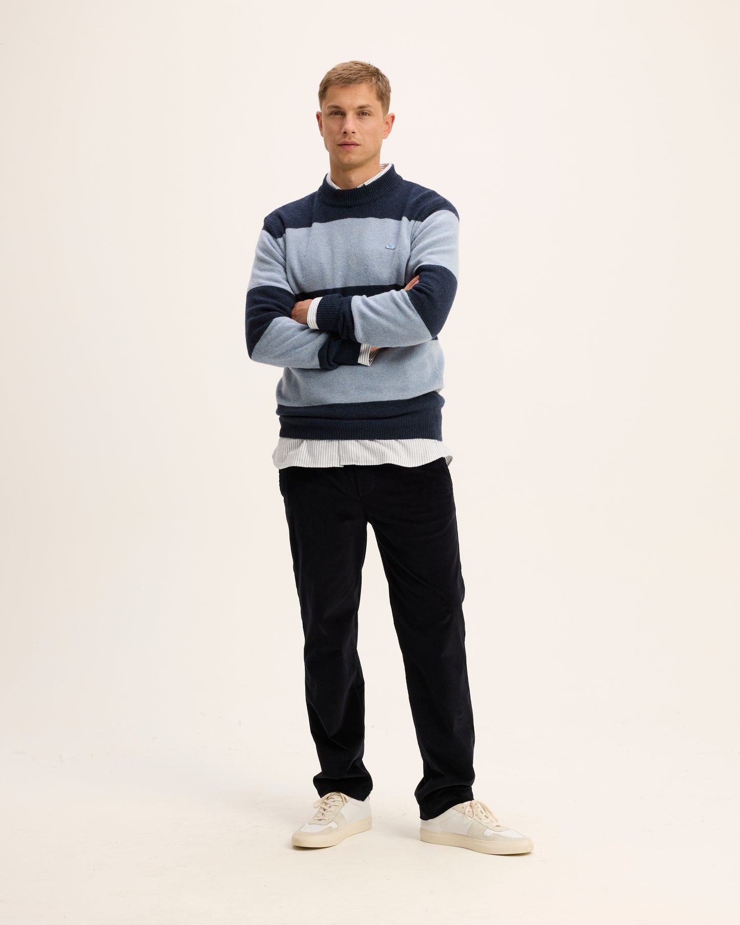 The Goodpeople trui KYLO kleur 7400 blue