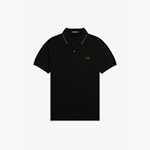 Fred Perry TWIN TIPPED FRED PERRY SHIRT POLO M 3600 kleur Y43 BLACK