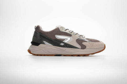 Hub sneaker Grid almond brown