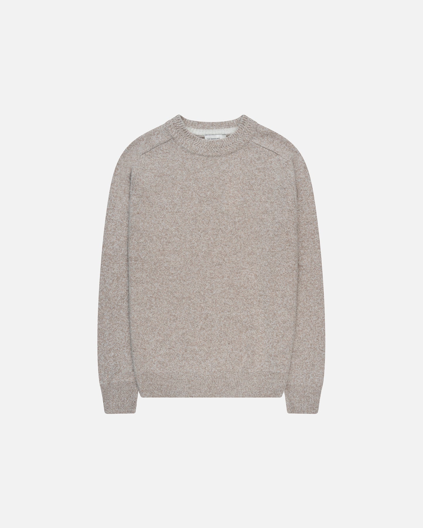 The Goodpeople trui Kiosk kleur 3101 beige melange