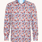 A Fish Named Fred Shirt floral Multicolor Coral 31 015 076