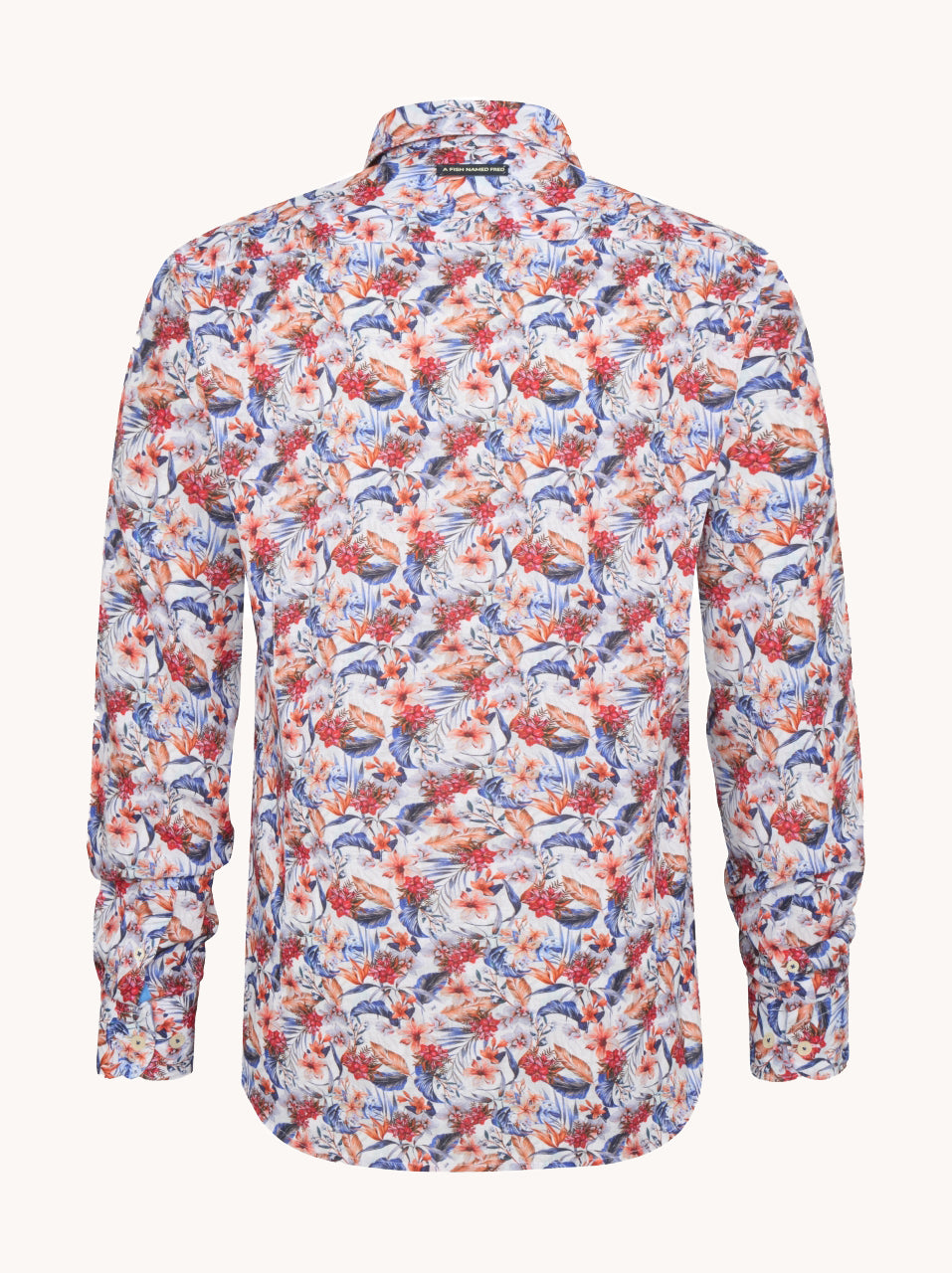 A Fish Named Fred Shirt floral Multicolor Coral 31 015 076