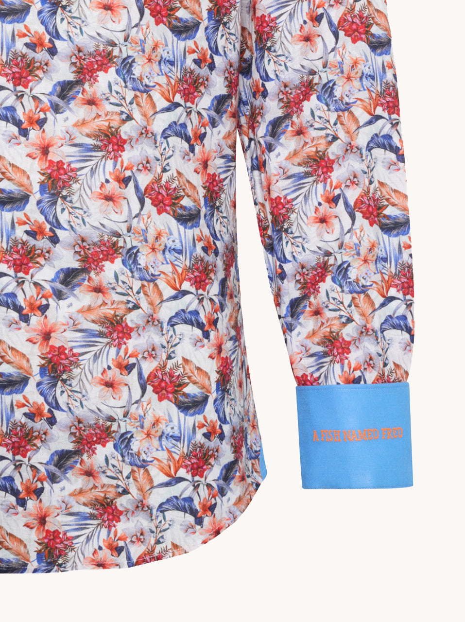 A Fish Named Fred Shirt floral Multicolor Coral 31 015 076