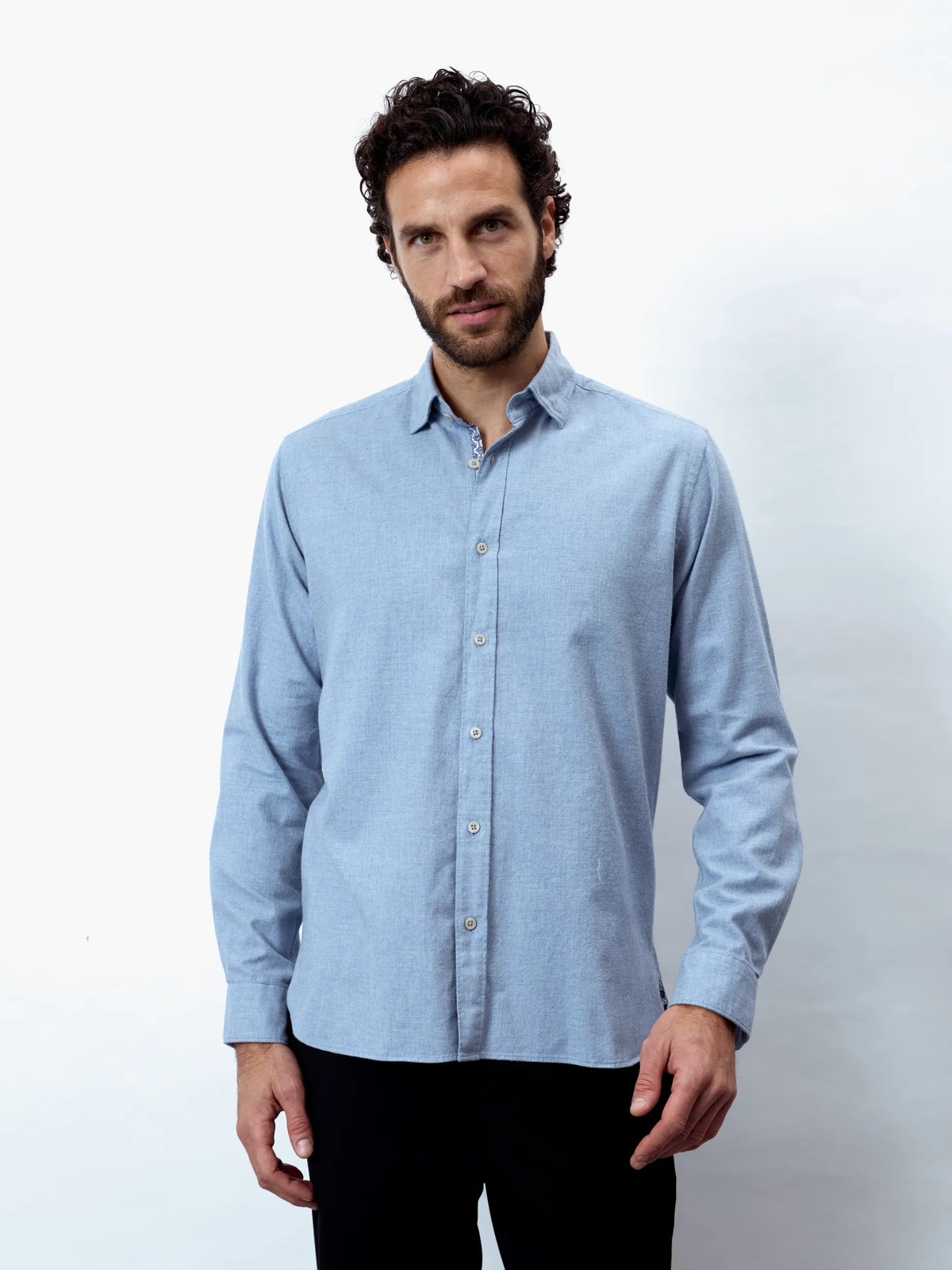 Fil Noir hemd Roma 52546 kleur 62 lightblue