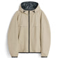 H2O RØMØ regenjas packable lichtgrijs warm grey