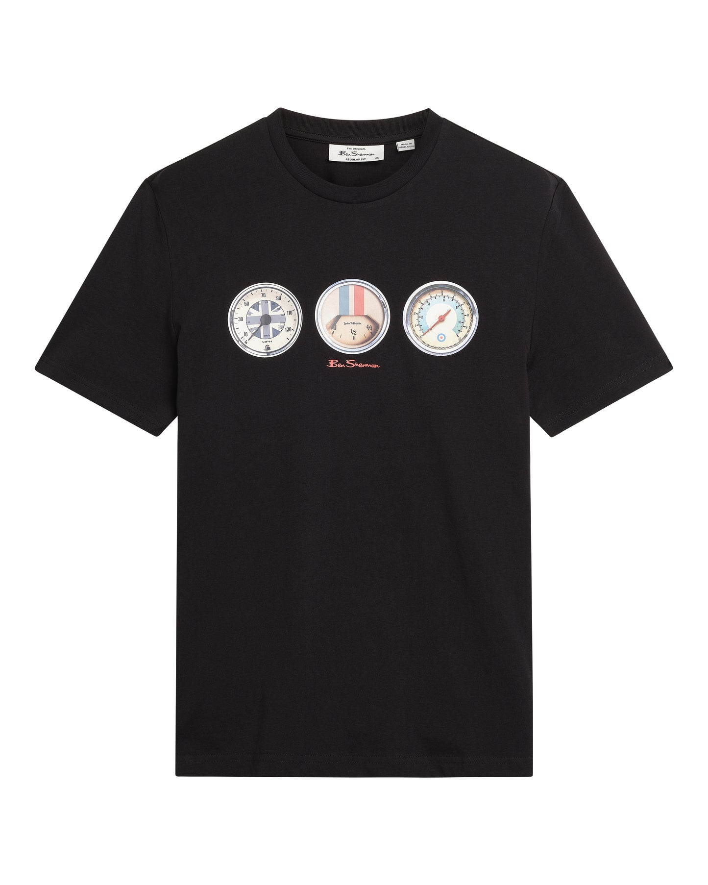 Ben Sherman Tshirt 13575 kleur 290 zwart