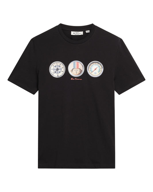 Ben Sherman Tshirt 13575 kleur 290 zwart