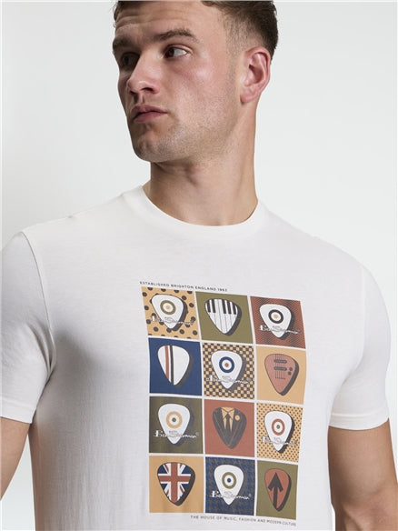 Ben Sherman tshirt 1014474 kleur ivory