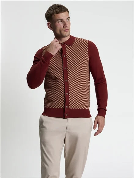 Ben Sherman polo 1014515 kleur sienna
