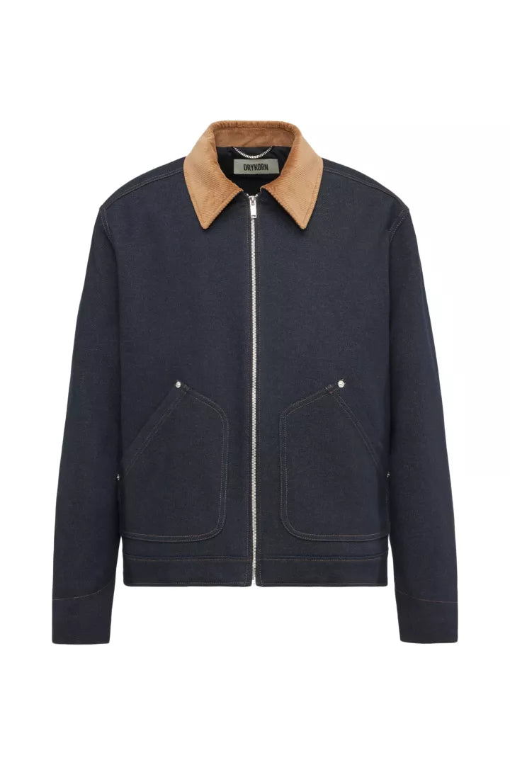 Drykorn jas RIKALO 138443 kleur 3000 bleu