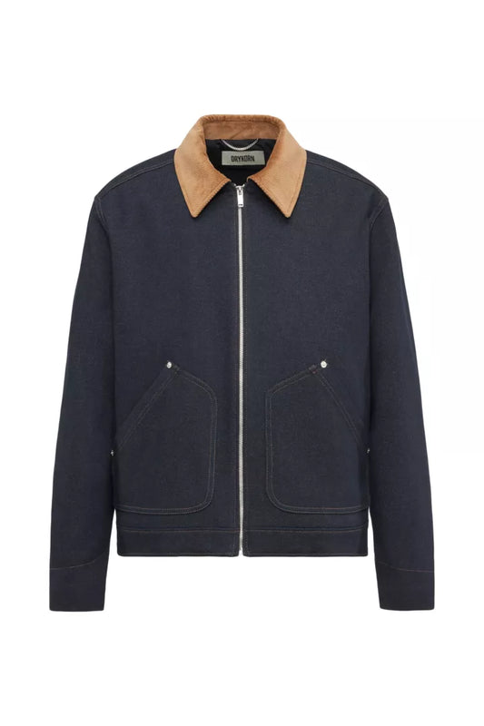 Drykorn jas RIKALO 138443 kleur 3000 bleu