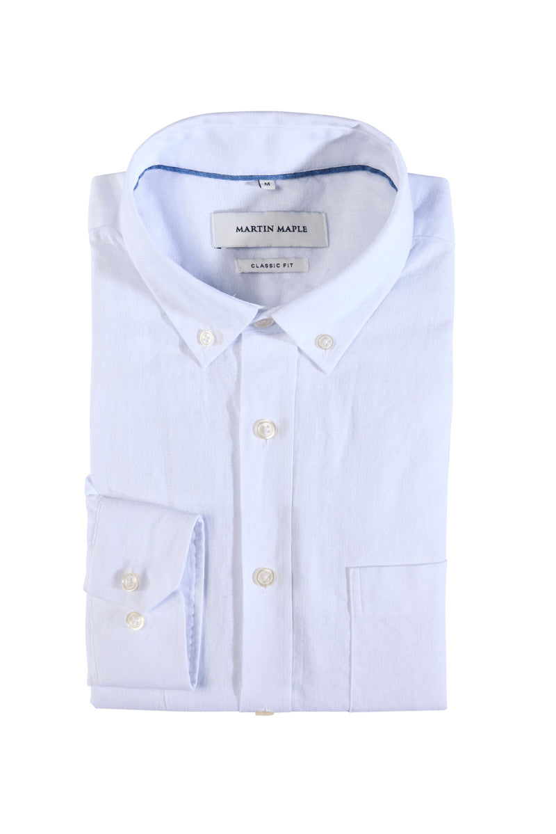 Martin Maple hemd classic fit 126601 kleur wit