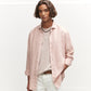 The Goodpeople SOHO LINEN GARMENT DYE SHIRT 24010201 hemd kleur 5805 Faded Pink