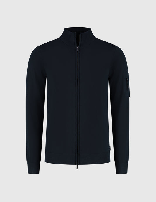 Saint Steve Cardigan Hilton kleur navy