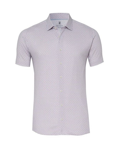 Desoto hemd km 92532 kleur 311 light blue red graphic