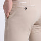 Zilton MAGNUS 44 Donkerbeige chino broek met denimweving - REGULAR FIT  kleur 410 Dune Broek