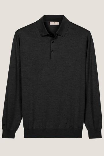 Thomas Maine polo NOS 83 TM 100 kleur 90 zwart