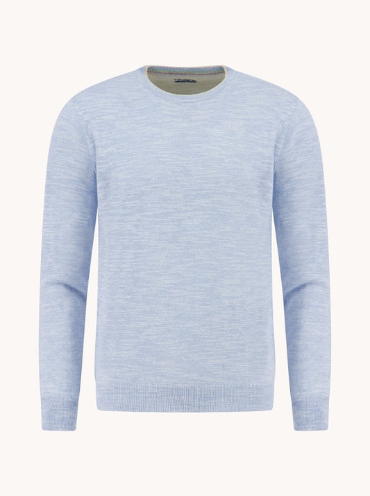 A Fish named Fred trui classis pullover 33.501.610 light blue