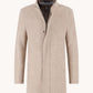 A Fish named Fred Funnel neck coat 34.165 kleur 205 sand