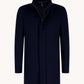 A Fish named Fred Funnel neck coat 34.165 kleur 604 navy