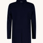 A Fish named Fred Funnel neck coat 34.165 kleur 604 navy