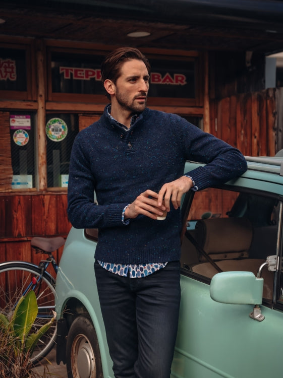 A Fish named Fred pull 34.504 kleur 604 navy
