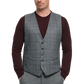 Zuitable waistcoat Diwesley 262664 kleur 370 dark grey ruit