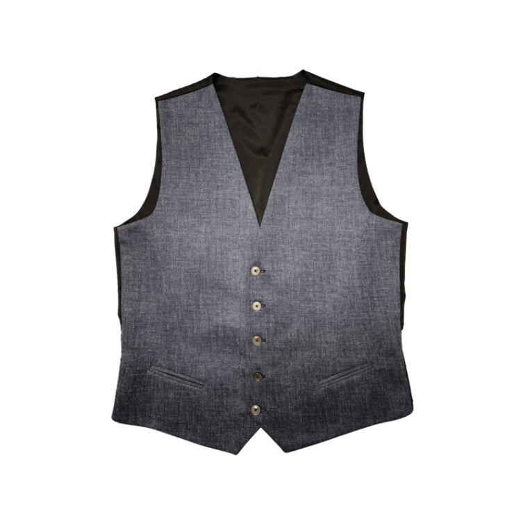 Zuitable waistcoat Diwesley 251617 kleur 650 jeans blue